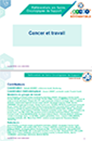 Miniature referentiel cancer travail